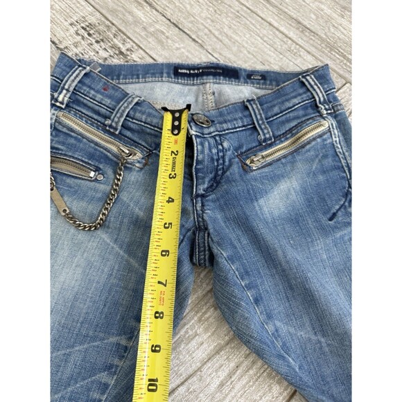 Miss Sixty Womens Jeans Blue Skinny Fit Radio Stretch Denim Low Rise Y2K Size 24 - Picture 8 of 12